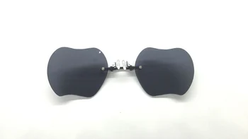 Krog Apple Odtenki Posnetek Na Nos Matrika Mini sončna Očala Moških Rimless Steampunk Očala Vintage sončna očala Očala Ženske Oculos