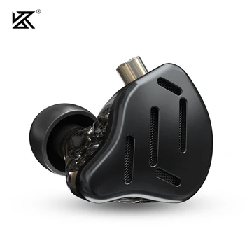 KZ ZAX 7BA+1DD Slušalke 16 Enot HI-fi Bas V Uho Monitor Hibridno tehnologijo Slušalke šumov Čepkov Športne Slušalke