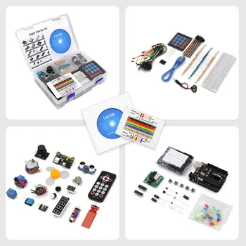 LAFVIN Za UNO Projekt Super Starter Kit za za Arduino UNO R3 z Tutorial