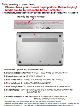 Laptop Primeru Za Huawei Honor MagicBook 14 Čast MagicBook 15 Primeru Za leto 2020 Novo MateBook D14 D15 MateBook 13 14 X Pro 13.9