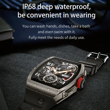 LEMFO 2020 Novo Pametno Gledati Moške IP68 Vodotesen Krvni Tlak Bitje Spremljanje Športnih Smartwatch za Android Telefon Apple