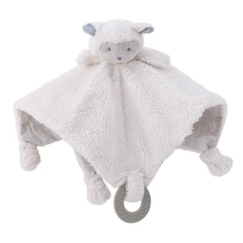 Lepe ovce igrače za Malčke Pomirili Brisačo novorojenčka odejo baby pomiritev brisačo izobraževalne spalna plišastih klopotec igrača, s teether