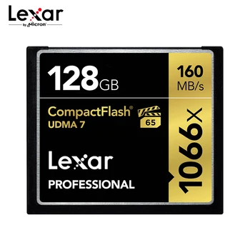 Lexar 1066x CF Kartica 64gb 128gb UDMA7 Pomnilniško kartico Hitrosti do 160MB/s VPG-65 32gb Compact flash card za Full HD/3D in 4K video