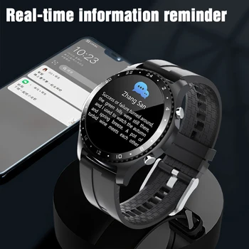 LIGE Novo Smartwatch Moških Polni, Zaslon na Dotik, IP67 Nepremočljiva Športna Fitnes Watch Elektronski Luksuzni Pametno Gledati Bluetooth Pokličite +Box