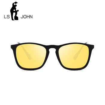 LS JOHN Letnik Zlitine Polarizirana sončna Očala blagovne Znamke Classic Oblikovalec sončna očala Premaz Objektiv Vožnje Očala Za Moške/Ženske