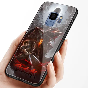 Luda Anime Poguma Griffith mehki silikonski stekla telefon primeru zajema lupini za Samsung Galaxy S8 S9 S10e S10 Opomba 8 9 10 Plus