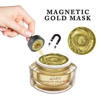 Magnetni Zlata Maska Biološko Blato Mrtvega Morja Obraza Osvetli, Učvrstitev Kože, Nego 50JF