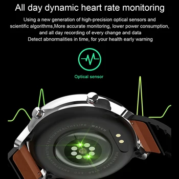 Microwear L11 EKG Pametno Gledati Moški Ženske Smartwatch bluetooth Smart Ure Srčnega utripa ID Klicatelja Vreme Prikaz Glasbe za Nadzor