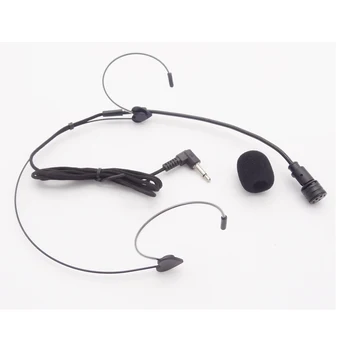 Mini 3.5 mm Jack Glavo, vgrajen Žični Mikrofon MIC kondenzatorskega Mikrofona Za Glasovno Ojačevalnik Zvočnik Profesionalni Slušalke