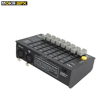 MINI DMX Krmilnik prenosni razsvetljavo DJ DMX512 baterijo, krmilnik preprost nadzor konzolo 512 kanali, mini konzola