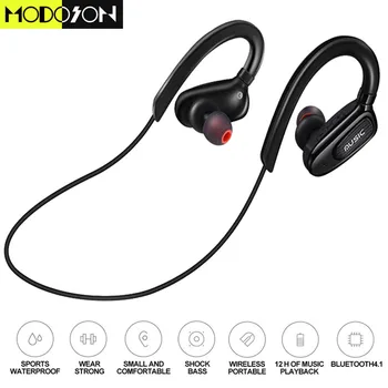 MODOSON Bluetooth Slušalke S5 Brezžične Slušalke, Prenosni Nepremočljiva Šport Stereo Slušalke Za iphone, Samsung Huawei Xiaomi PC