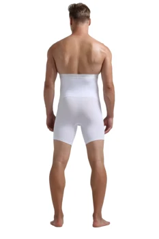 Moški, visok pas korzet keep fit prilagodljivo Led svile dolgo slog 2XL moški moški boksar 1121 črno bel underwears comfortble oblačila