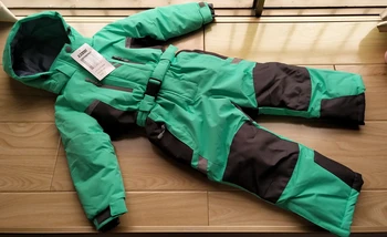 Najstniške Otroke Zimski Šport Oblačila blagovne Znamke Nepremočljiva, Windproof -30 Bombaž-oblazinjena Dekle, Fant, Smučarske Obleke