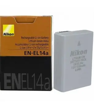 NIKON baterijo EN-EL14/14a (ORIGINAL)