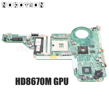 NOKOTION 713258-001 713258-501 DA0R62MB6E0 Za HP Paviljon 14-E 15-E Prenosni računalnik z matično ploščo HM76 DDR3 HD8670M Video card 1GB