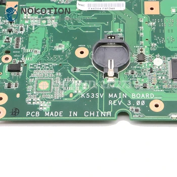 NOKOTION Prenosni računalnik z Matično ploščo Za Asus K53S X53S A53S K53SV REV 2.3 PC Mainboard HM65 DDR3 GT540M Grafična