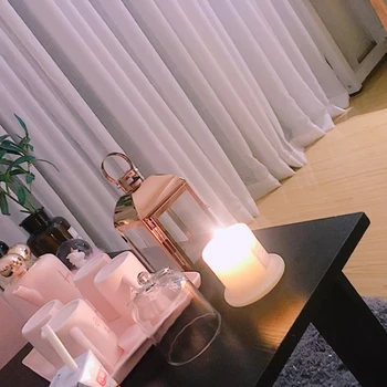 Nordijska Luč, svečniki Rose Zlata iz Nerjavečega jekla Svečnik Svečnik Glasswind lučka candelabros Poroka doma dekor