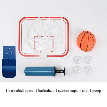 Notranji Zložljiva Prenosna Vzmetenje Udarec Mini Plastični Košarka Okvir Košarka Set Mini Košarka, Neto Igra Hoop Obroč #T2G