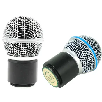 Nove Nadomestne Žogo Glavo Očesa Mikrofon Rešetka s kapsulo za PGX24 SLX24 BETA58 SM 58 Brezžični Mikrofon