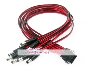 Novo 18awg / 20awg žice CPU 8pin Ženski DC 12V Priključek DC Moški napajalnik kabel 5.5*2.1 mm/ 5.5/2.5 mm