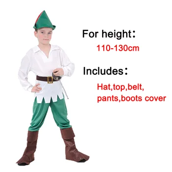 Odrasli Otroci Peter Pan Kostum Zelena Vilini Cosplay Deklica Halloween Carnival Stranka Obleko Pravljice kostum