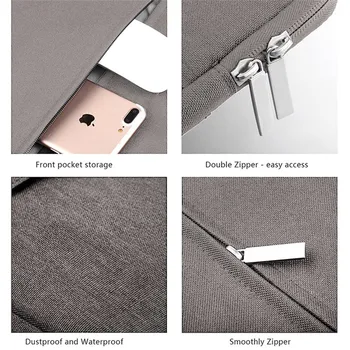 Ohišje za Lenovo Ideapad Duet Chromebook 10.1 palčni 2020 zaščitni lupini zadrgo vrečko torbici najlon rokav