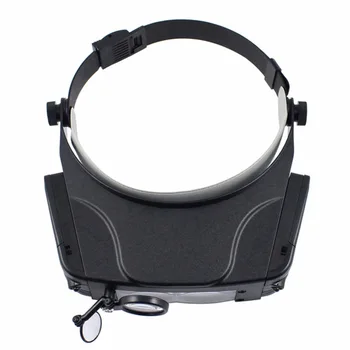 Optični ABS Več Head-mounted Povečevalno Steklo LED Reflektivni Objektiv Operacijo Loupe