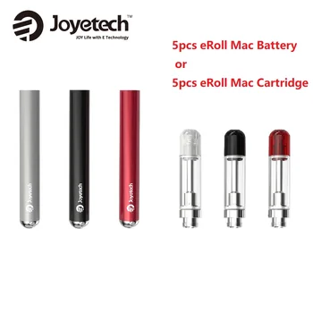Original 5pcs Joyetech eRoll Mac Baterija 180mAh Max Močjo 11W Pero Slog E-cig Mod Vs eRoll MAC Kartuše 0.55 ml Stroka