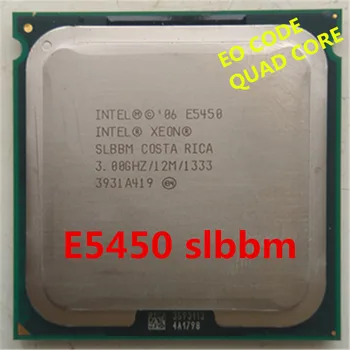 Original XEON E5450 eo slbbm CPU 3.0 GHz /L2 Cache 12 MB/Quad-Core/FSB 1333/ strežnik Procesor uporabo nekaterih socket 775 mainboard