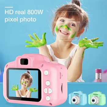 Otrok Fotoaparat Nepremočljiva 1080P HD Zaslon, Fotoaparat, Video Igrača 8 Milijonov Slikovnih pik Otroci Srčkan Risanka Fotoaparata Fotograranje na Prostem Otroci