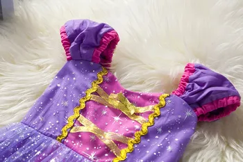 Otrok je Fant obleko dekle Zvezda Tiskanja Princesa Neto Preja PerformanceTutu Obleko Obleko kostume za dekleta disfraz princesa #P20