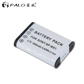 Palo Bateria NP-BX1 NPBX1 np bx1 Baterija za Sony DSC-RX100 DSC-WX500 HX300 WX300 HDR AS100v AS200V AS15 AS30V AS300