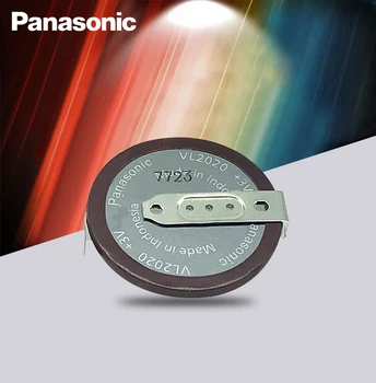 Panasonic Original VL2020 3V 20mAh kovanca tipa akumulatorske 180 stopinj file litijeva gumb celic baterije