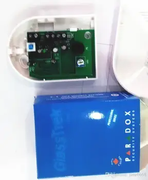 PARADOKS Stekla Odmor Žični Senzor Vibracij, Detektor PA-456 Home security Alarm NC izhod rele GSM alarmni sistem dodatki