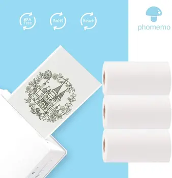 Phomemo Semi-Transparenten Papir, Nalepke Termični za Phomemo M02/M02S/M02pro Tiskalnik Bluetooth Tiskanje Fotografij Dokumentov