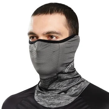 Poletni Kolesarski Masko Vožnjo Teče Šal Anti-UV Pokrivala Kul Ledu Svile Glavo Dihanje Anti-znoj Ruta Šport