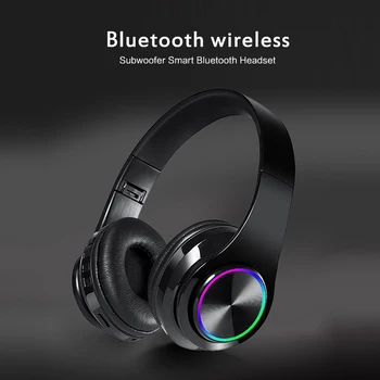 Prenosne Brezžične Slušalke Bluetooth Stereo Zložljive Glasbo, Slušalke Podpirajo SD Kartice Globok Bas Nastavljiv Slušalke Z Mikrofonom