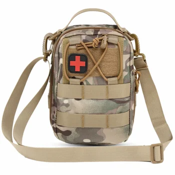Pripomoček Molle Medicinske Torbica Prve Pomoči Kit Tactical Torba Vojaške Prostem, Potovanja EOS Sili Preživetje Pasu Pack Bag