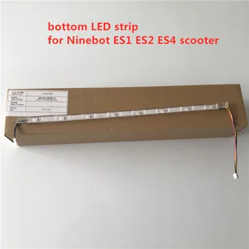 Prvotno Dno LED Trak Za Ninebot ES2 ES4 Pametna Električna Kick Scooter Zložljive Hover Skate Board Dnu LED Bar Dodatki