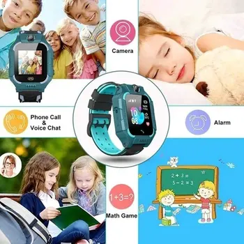 Q19 Otrok Pametno Gledati LBS Položaj Lokacije SOS Kamero Telefona Smart Baby Watch Glasovni Klepet Smartwatch Mobile Gledanje VS Q02 Z6