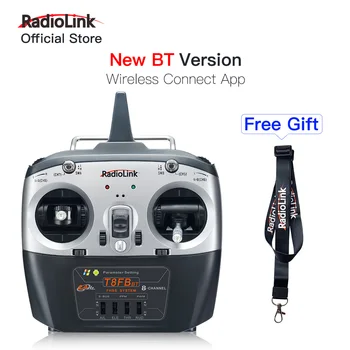 Radiolink T8FB BT 8 Kanalov RC Oddajnik in Sprejemnik R8EF 2.4 G Krmilnik za Drone/Fiksnimi Krili, Letalo in še Več