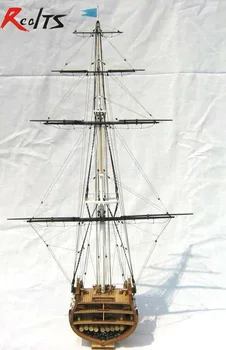 RealTS Klasike jadrnico model USS.Ustava (oddelek) 1794 lesene ladje model