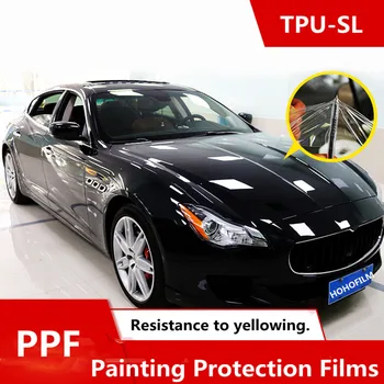 Samozdravljenja TPU -PPF Za avto barve varstva Najboljših Pregleden ppf s 3 Plasti Proti rumeni Sunice VELIKOST:1.52x5m