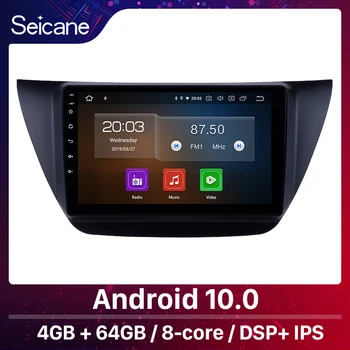 Seicane 9 inch Android 10.0 Avto Multimedijski predvajalnik, GPS za MITSUBISHI LANCER IX 2006 2007-2010 z WIFI Carplay Bluetooth, USB