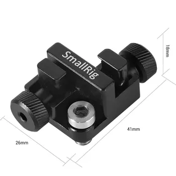 SmallRig Univerzalnega Kabla Sponko za DLSR Fotoaparat Ustreza Kable Premera od 2-7mm, kot so mikrofon kabel, napajalni kabel BSC2333