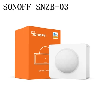 SONOFF SNZB-03 - ZigBee Senzor Gibanja Priročno Pametno Napravo za Zaznavanje Gibanja Sproži Alarm Delo z ZigBee Most preko APP eWeLink