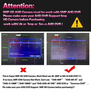 Sony IMX335 AHD Zaznavanje Obraza Kamere Metal Dome Varnostna Kamera notranja Zunanja HD CCTV Varnosti Video nadzorna Kamera