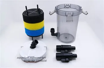 SUNSUN 1 kos pregleden LW-602/LW-603 akvarij prefilter s filter bombaž mini fish tank filter sod brez črpalke