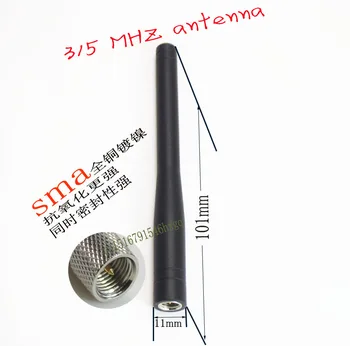 Svtkpzp 315 MHZ antena gume niz SMA moški glavo upogibanje 315 m 10.1 CM lepilo palico antena