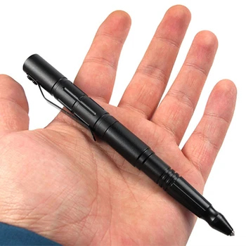 SWAT Unisex Zlitine Taktično pero volfram jekla Kemični Svinčnik večnamensko žogo točka Steklo breaker samoobrambe pero